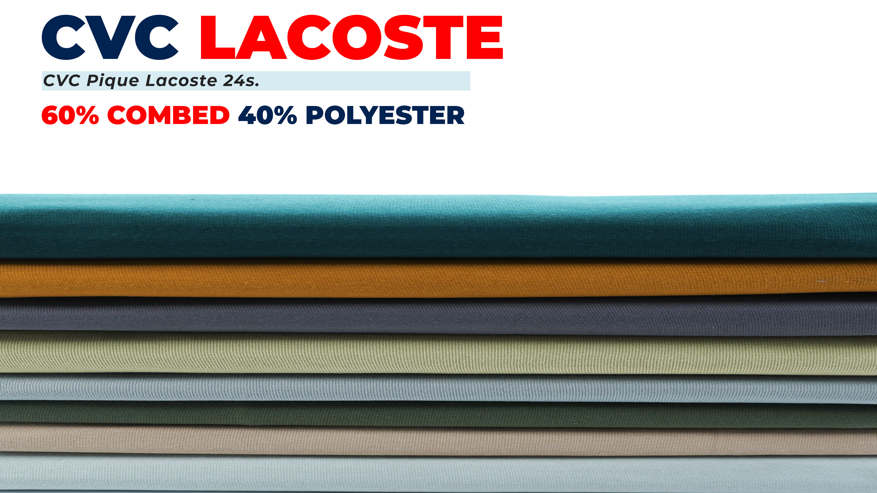 Lacoste Pique CVC
